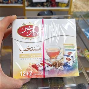 دمنوش کیسه ای منتخب سحرخیز بسته 12 عددی