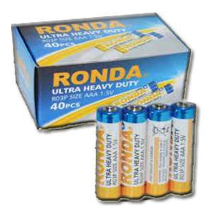 باتری قلمی روندا کد 87 بسته  40 عددی