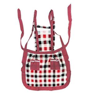 پیشبند آشپزخانه طرح چهارخانه کد trk17