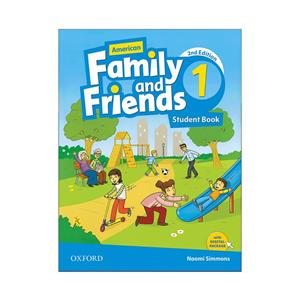 کتاب American Family and Friends 1 Second Edition اثر Naomi Simmons انتشارات Oxford 