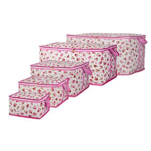 ساک لباس هومتکس مدل BS5-G-WH مجموعه 5 عددی