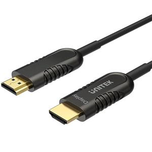 کابل HDMI 2.0 یونیتک مدل Y-C1033BK طول 50متر UNITEK Y-C1033BK 50M HDMI 2.0 Active Optical Cable