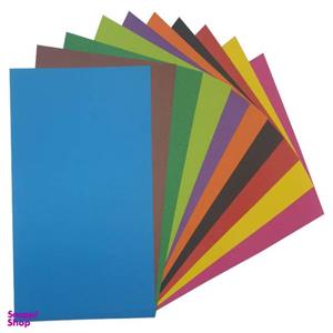 مقوا رنگی کد P10 سایز  35×24 سانتی متر بسته 10 عددی
