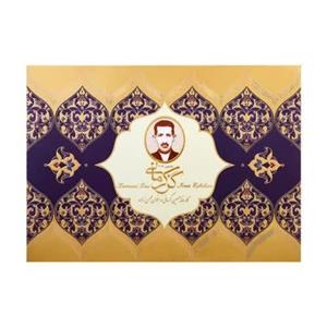 گز لقمه 28 درصد پسته گز کرمانی مقدار 250 گرم