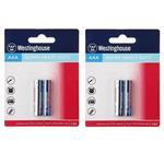 Westinghouse Super Heavy Duty R03P UM4 AAA Battery Pack of 4