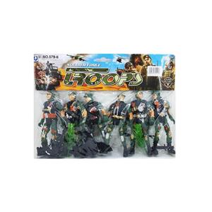 فیگور سرباز مدل جنگل مجموعه 6 عددی