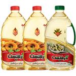 روغن زیتون تصفیه سرخ کردنی و روغن مخصوص سرخ پایه کنجد کارمیسن _ 1.7 لیتر مجموعه 3 عددی