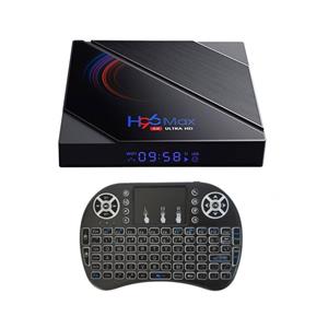 اندروید باکس اچ96 مکس مدل 4/32 - H616 به همراه مینی کیبورد