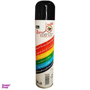اسپری رنگ مشکی براق گلریز کد A15 حجم 300 میلی لیتر