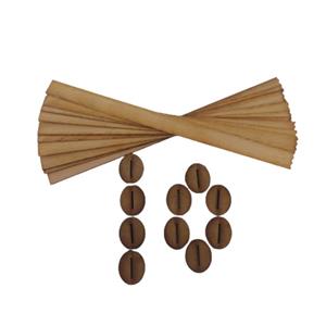 فیتیله شمع  بی  مدل سلولزی بسته 10 عددی