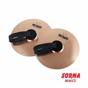 سنج مارچینگ جفت نینو مدل NINO-B020 سایز 8 اینچ Nino Percussion NINO-B020 Marching Cymbal Pair 8-Inch