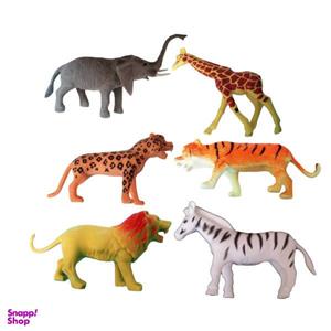 فیگور حیوانات مدل ANIMAL WORLD کد 421 بسته 6 عددی