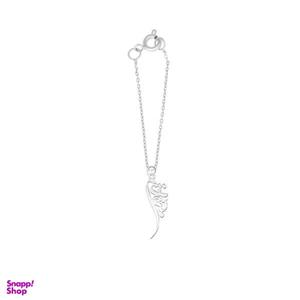 آویز ساعت نقره زنانه ترمه 1 طرح بنفشه کد mas 0048