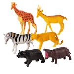 فیگور طرح حیوانات جنگل مدل Animal Kingdom  کد 1 بسته 6 عددی