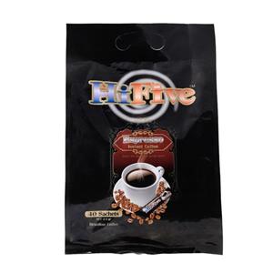 قهوه فوری اسپرسو های فایو بسته ۴۰ عددی HiFive instant espresso coffee Pack Of 40 