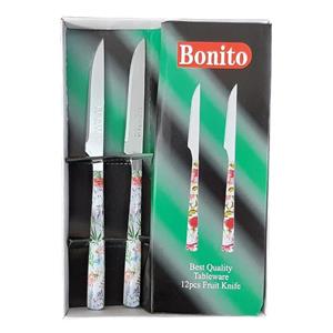 چاقو میوه خوری 12 پارچه بونیتو کد B08 