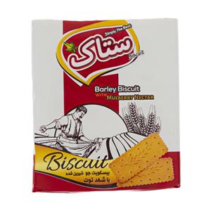بیسکویت جو با شهد توت ستاک مقدار ۱۸۰ گرم