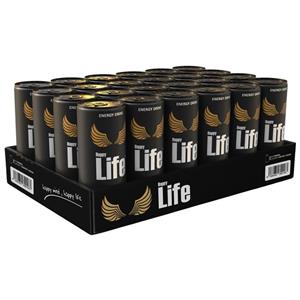 نوشابه انرژی زا هپی لایف - 250 میلی لیتر بسته 24 عددی