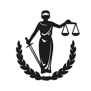 استیکر ناویا طرح عدالت مدل چوبی -