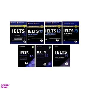 کتاب IELTS Academic Cambridge اثر جمعی از نویسندگان انتشارات الوندپویان جلد 10 تا 16
