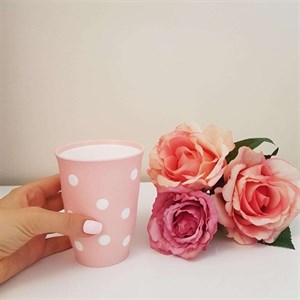 لیوان مدل خالدار بسته 6 عددی