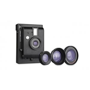 دوربین چاپ سریع لوموگرافی مدل Black به همراه سه لنز Lomography Lomo Instant Black Digital Camera With Lenses