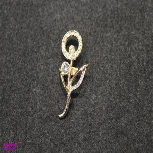 گل سینه زنانه کد Ki 0550-20