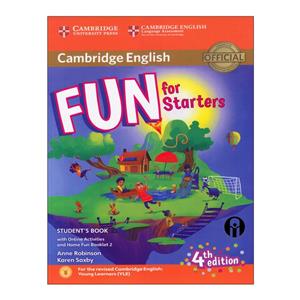 کتاب Cambridge English Fun For Starters اثر جمعی از نویسندگان انتشارات الوندپویان