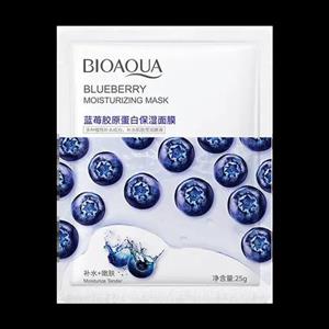 ماسک صورت بایو آکوا مدل بلوبری وزن 25 گرم