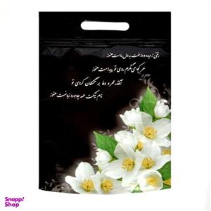 پاکت زیپ دار طرح ترحیم شمع و گل بسته ۵۰ عددی