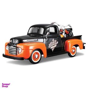 ماشین بازی مایستو مدل 1948Ford F-1 Pickup And 1958FLH DUG Glide