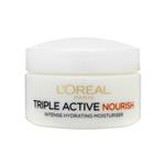 کرم نرم کننده لورآل مدل Triple Active Nourish حجم 50 میلی لیتر