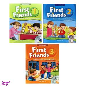 کتاب American First Friends 2nd اثر Susan lannuzzi انتشارات الوندپویان سه جلدی