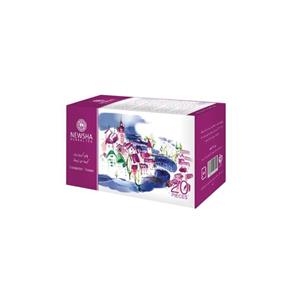 مخلوط چای سیاه و کرن بری نیوشا 20 عددی Newsha Cranberry and Black Tea 20 Teabag