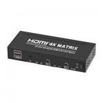 ماتریکس HDMI 1.4v 2x2 تی سی مدل TCT TC-HMX-22 