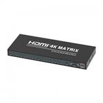 ماتریکس HDMI 1.4v 4x4 تی سی تی مدل TCT TC-HMX-44