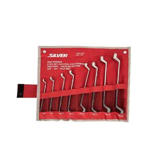 مجموعه 8 عددی آچار دو سر رینگی سیلور مدل SLD-104 Silver SLD-104 8PCS Offset Ring Wrench