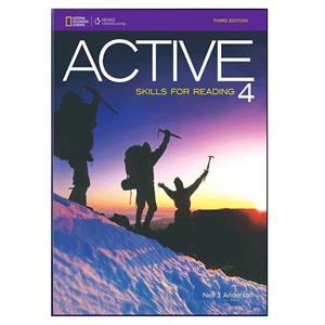 کتاب زبان Active Skills For Reading 3rd 4 اثر Neil J. Aderson انتشارات هدف نوین