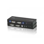 اکستندر USB DVI Dual View Cat 5 KVM آتن مدل ATEN CE604