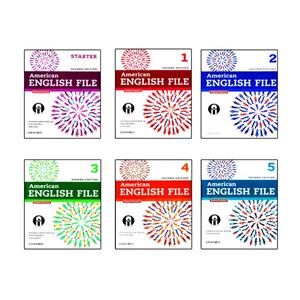 کتاب American English File اثر جمعی از نویسندگان انتشارات الوندپویان شش جلدی