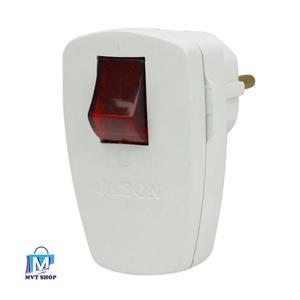 دوشاخه برق جابون مدل کلید دار بسته دو عددی