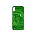 برچسب پوششی ماهوت مدل Green Printed Circuit Board مناسب برای گوشی موبایل اپل iPhone XS