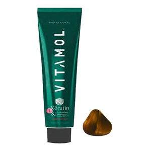 رنگ مو ویتامول سری None Ammonia شماره CH7.8 حجم 120 میلی لیتر رنگ بلوند شکلاتی کاراملی