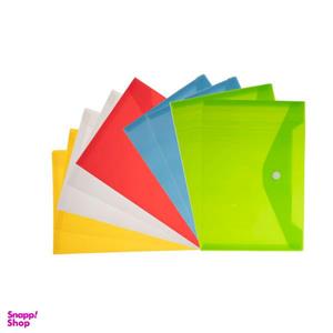 پوشه دکمه دار فوسکا سایز A5 بسته 10 عددی