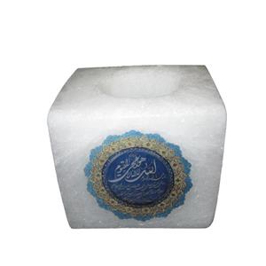 جاشمعی سنگ نمک مدل مکعب کد 005
