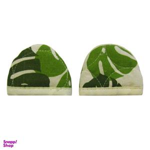 دستگیره قابلمه هوم اند لایف مدل هانسل طرح برگ بسته 2 عددی