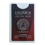 عطر جیبی زنانه لغموژ مدل Versace Crystal Noir حجم 20 میلی لیتر