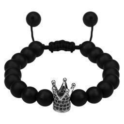 دستبند طرح تاج کد M01