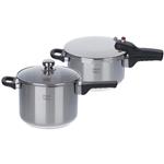 Pars Steel 001 Pressure Cooker and Pot Set