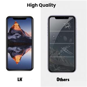 محافظ صفحه نمایش 9D ال کی مدل Hard glass مناسب برای گوشی موبایل هوآوی p smart 2019